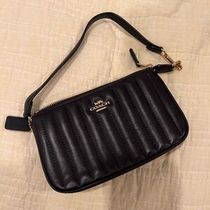 coach black nolita 19 bag